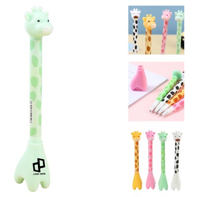 0.5Mm Tip Giraffe Shape Ballpoint Pen