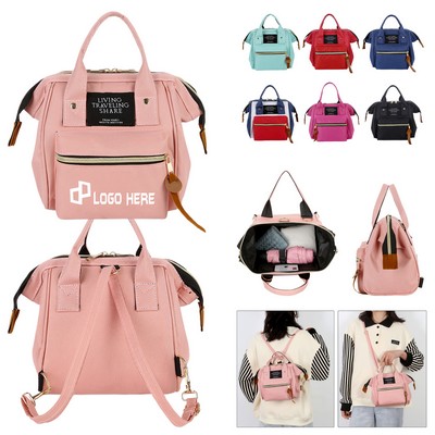 Mommy Bag Backpack W/ Double Handles