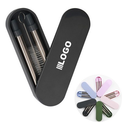 Reusable Straw With Travel Case