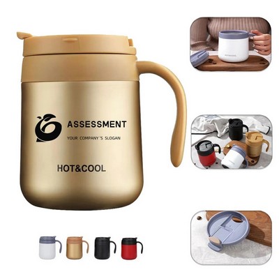 12 Oz Stainless Steel Coffee Mug