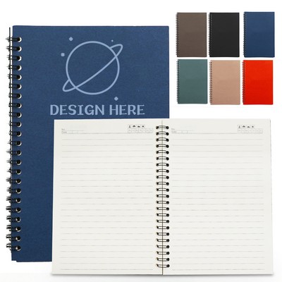 A5 Spiral Office Portable Calendar Notebook MOQ100