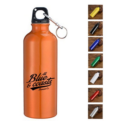 18 Oz Aluminum Sport Water Bottle