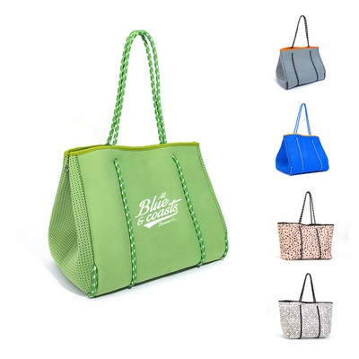 Neoprene Beach Tote Bag