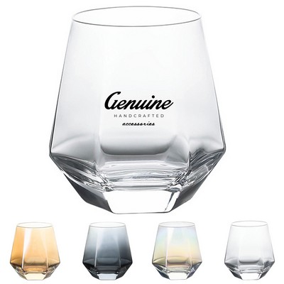 10 oz Diamond Whiskey Glass