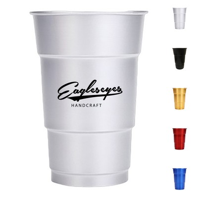 16oz Stackable Aluminum Pint Cup