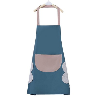 Water-Resistant Apron with Hand Dryer
