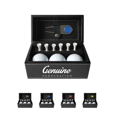 Golf Accessories Leather Box