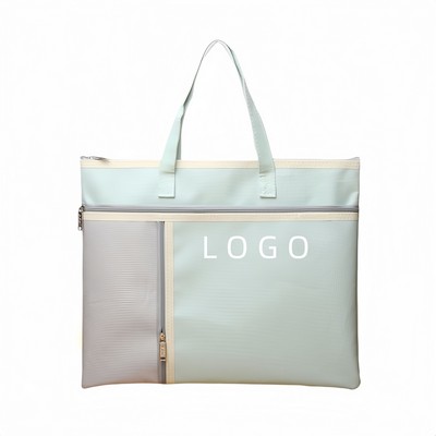 Three layer Zippered Hand held Waterproof Storage Bag