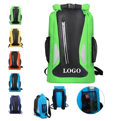 Compact PVC-Coated Dry Bag for Kayaking