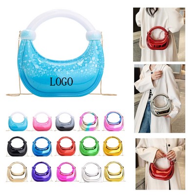 Custom Acrylic Color Ladies Handbag