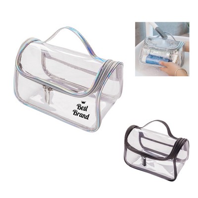 Transparent Waterproof Travel Cosmetic Bag