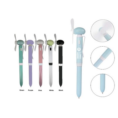 Side Mini Fan Ballpoint Pen