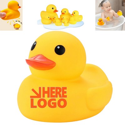 Little Yellow Rubber Duck Children Bath Toy