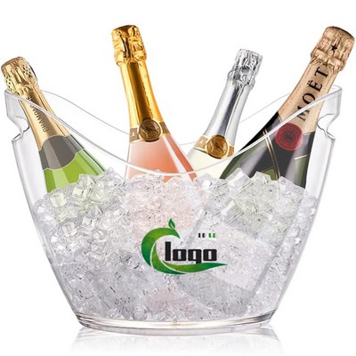 8L Large Ice Buckets Clear Acrylic