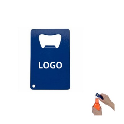 Stainless Steel Credit Card Bottle Opener