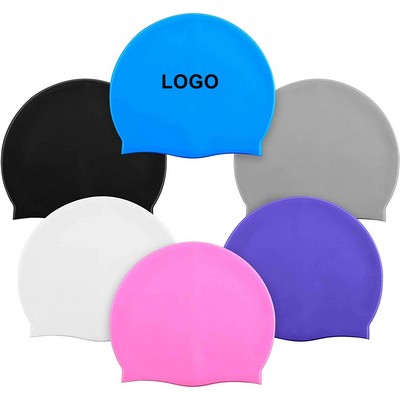 Unisex Adult Silicone Swim Cap