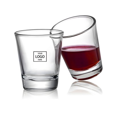 2oz Heavy Based Clear Shot Glasses