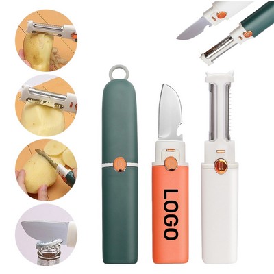 Double-headed Stainless Steel Fruit Peeler