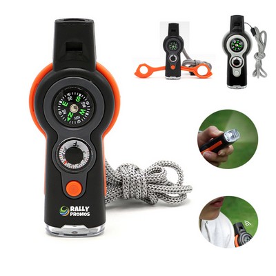 7 in 1 Emergency Survival Function Safety Whistle