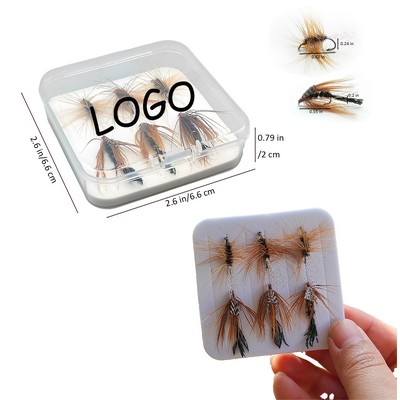 LF038 065 Wet Fly Fishing Lure Bait Hook Set