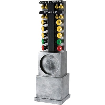 Drag Race Resin, with 1" insert - 8 1/4" Tall