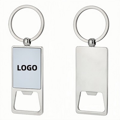 Zinc Alloy Bottle Opener Key Chain