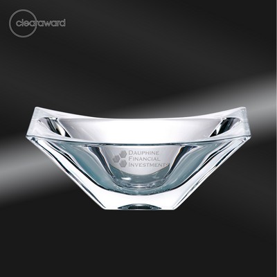Clearaward Optical Crystal Bowl 10 5/8 In