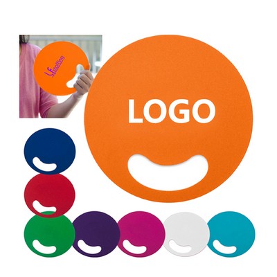 Plastic Round Handheld Fans