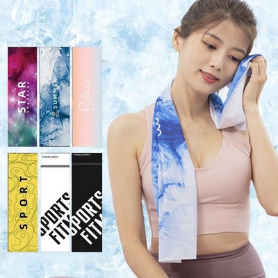 Full Color Sublimation Microfiber Cooling Towel