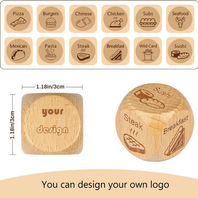 Wooden Custom Dice