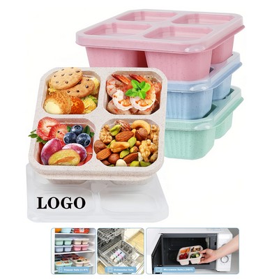 4 Compartments Snackle Box Container