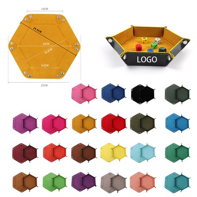 Folding Dice Tray Holder Storage Box - By Air