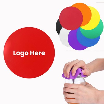 Silicone Round Jar Opener Coaster