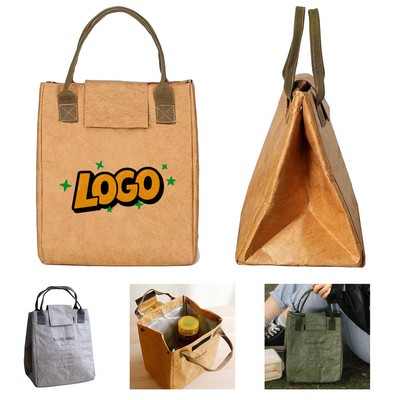 Eco-Friendly Reusable Picnic Tyvek Insulated Lunch Bag