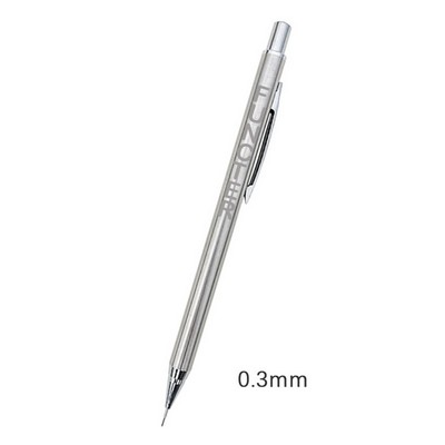 Stainless Steel Mechanical Pencil 0.3 mm Pencil Lead