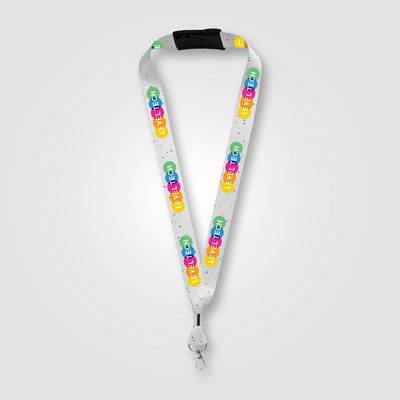 Vexel rPET Snap Trigger Breakaway Lanyard - 36" x 1" - Sublimation