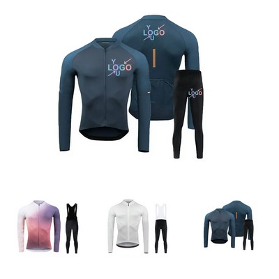Cycling Apparel Set with Long Sleeves
