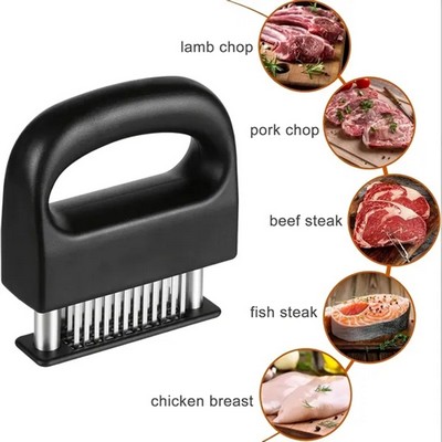 Meat Tenderizer Tool with 48 Stainless Steel Blades