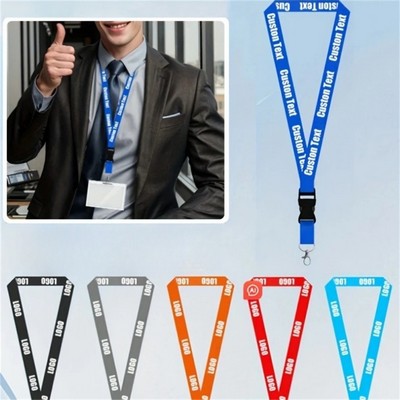 Breakaway Safety Lanyard with Metal Hardware