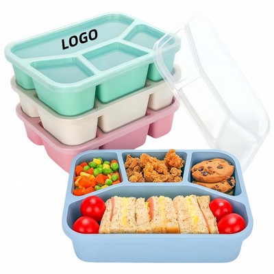 Wheat Straw4 Compartment Lunch Box