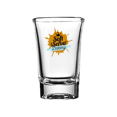 2oz Traditional Tough Clear Shot Glass