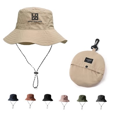 Collapsible Pack Waterproof Unisex Portable Bucket Hat
