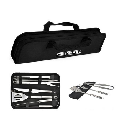 Stainless Steel 9 Piece Grill Set