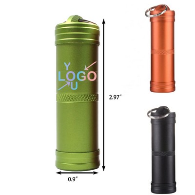 Mini Outdoor Sealed Medicine Bottle