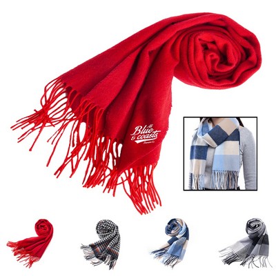 Winter Plaid Reversible Scarf