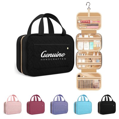 Travel Toiletry Organizer with Hanging Hook