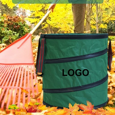 Compact 23-Gallon Oxford Collapsible Yard Waste Bag