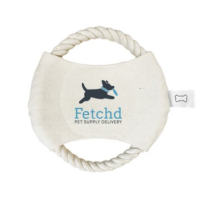 Canvas Rope Disc - Full Color Imprint