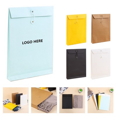 Kraft Document Holder with A4 Capacity
