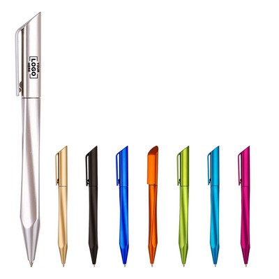 Twist-action Metallic Paint Ballpoint Pen
